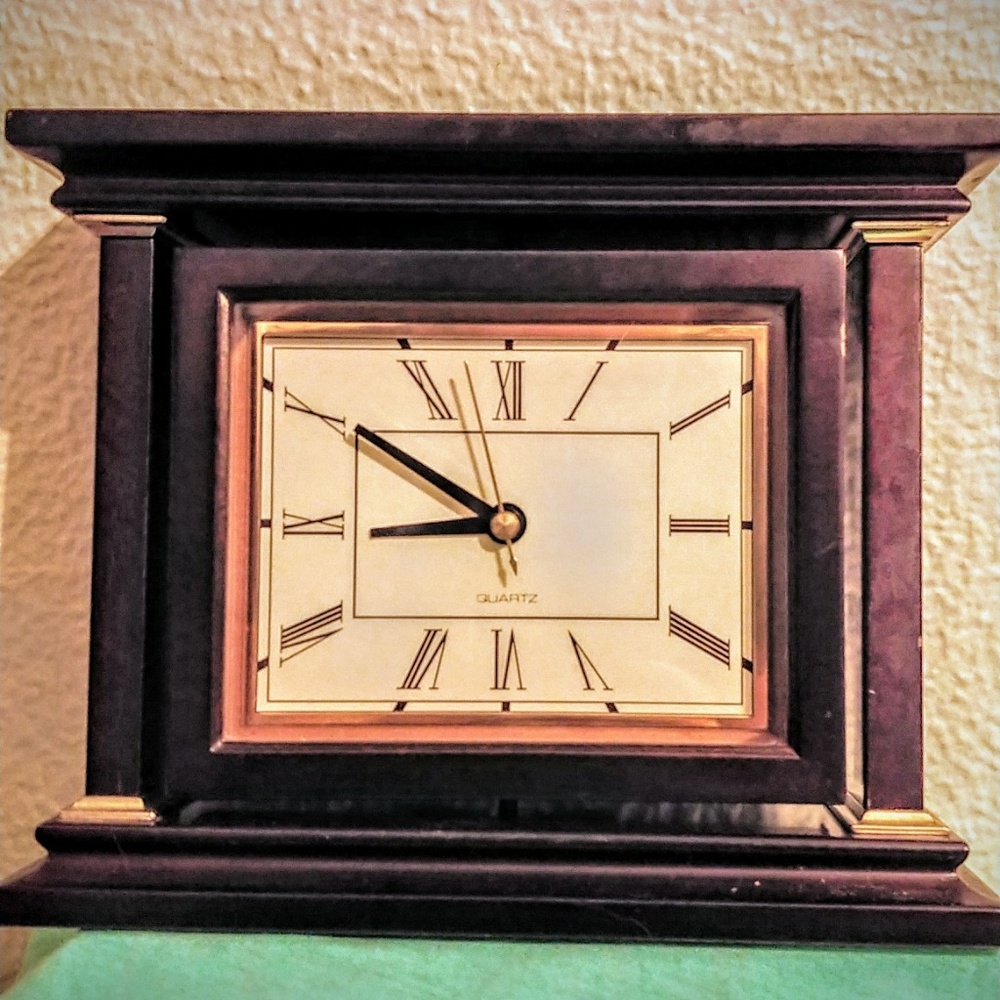 Vintage Bombay Photo Frame Clock